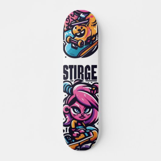 Street Surge cartoon skateboard deel 2 (Voorkant)