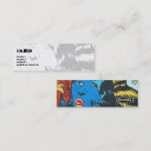 STREET TEKENING 1 MINI VISITEKAARTJE (Voorkant / Achterkant)