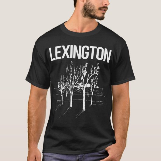 Street Trees Lexington T-shirt (Voorkant)