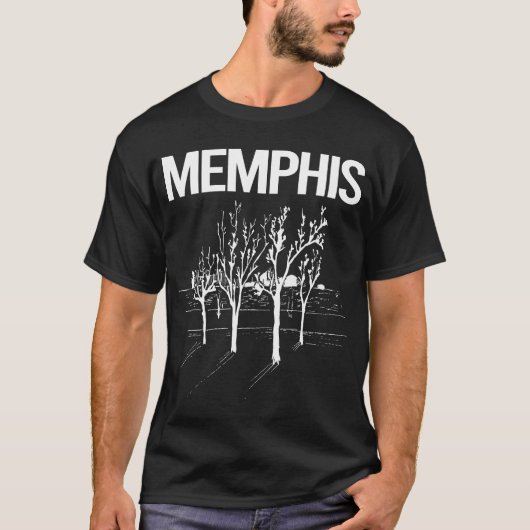 Street Trees Memphis T-shirt (Voorkant)
