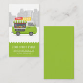 Street Truck eten Visitekaartje (Voorkant / Achterkant)