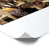 Street Vendors on Mulberry St. New York City 1900 Poster (Hoek)