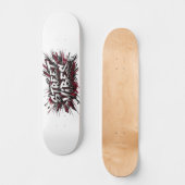 Street Vibes Graffiti Skateboard Dek (Voorkant)