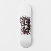Street Vibes Graffiti Skateboard Dek (Voorkant)