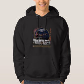 Street Warrior Samurai - Skyline Driver Hoodie (Voorkant)