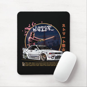 Street Warrior Samurai - Skyline Driver Muismat