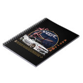 Street Warrior Samurai - Skyline Driver Notitieboek (Linkerzijde)