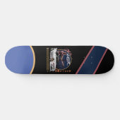 Street Warrior Samurai - Skyline Driver Persoonlijk Skateboard (Horizontaal)