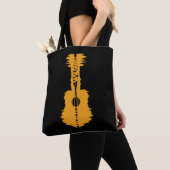 streetart Gitarre Tote Bag (Dichtbij)