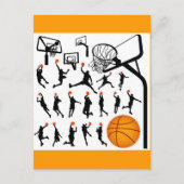 streetball briefkaart (Voorkant)