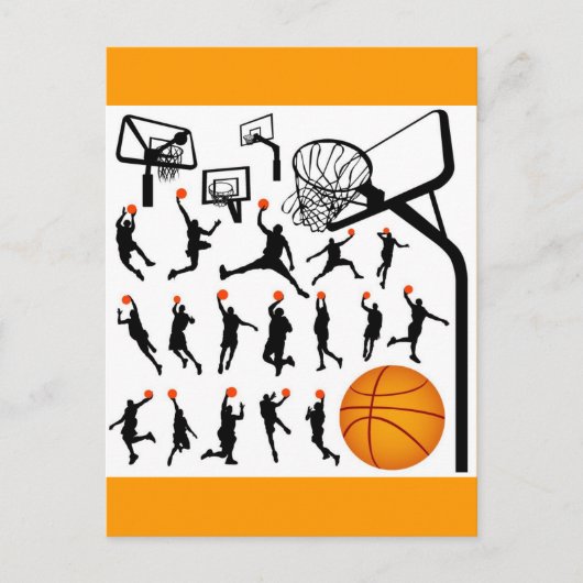 streetball briefkaart (Voorkant)