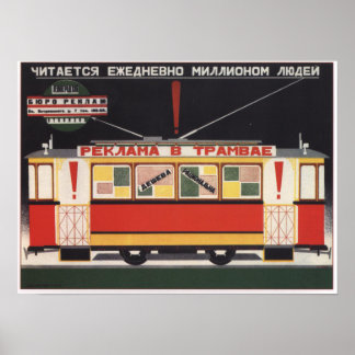 Streetcar Adverteren Poster