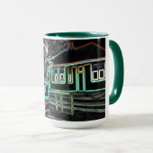 Streetcar bij Railway stn Grote Combo Mok Groen (Voorkant rechts)