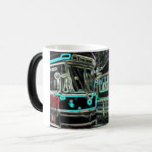 Streetcar bij Railway stn Small Magic Mok (Voorkant links)