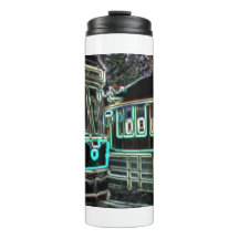 Streetcar bij Railway Stn Thermal Tumbler
