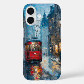 Streetcar in beweging Case-Mate iPhone case (Achterkant)