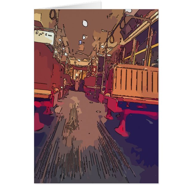 Streetcar in het Frans kwartaal (Voorkant)