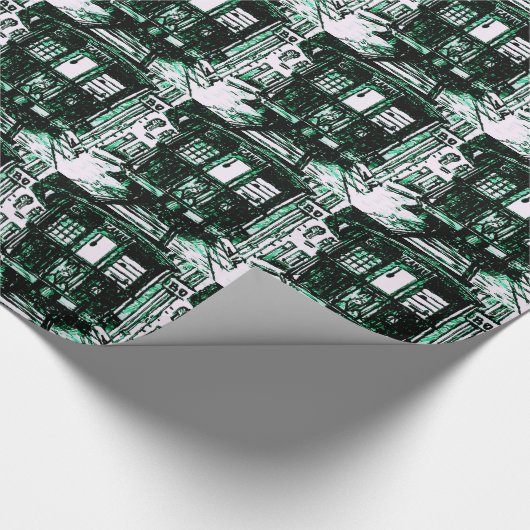 Streetcar in New Orleans Cadeaupapier (Hoek)