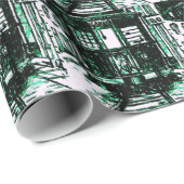 Streetcar in New Orleans Cadeaupapier (Rol Hoek)