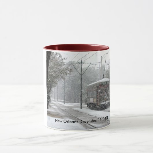 Streetcar New Orleans-snow 2008 Mok (Midden)