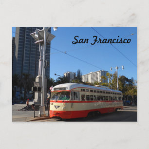 Streetcar- San Francisco Briefkaart
