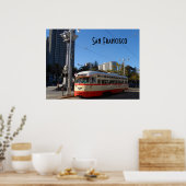 Streetcar- San Francisco Poster (Keuken)