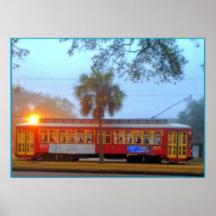 Streetcar, uit tot werk poster