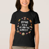 Streetfood over de hele wereld Tri-Blend shirt (Voorkant)
