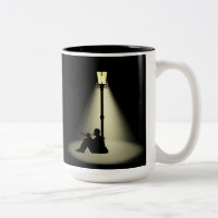 Streetlight Dancer Jazz Muziek Koffie Mok