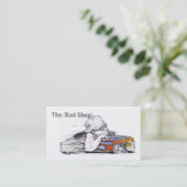 Streetrode Cartoon Visitekaartjes (Staand voorkant)