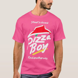 Streets gesloten pizzakje 1 t-shirt