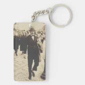 Streets in Lissabon (Fernando Pessoa) Sleutelhange Sleutelhanger (achterkant)