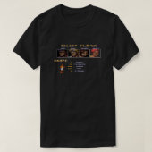 Streets of Rage 2 - Select Skate T-shirt (Design voorkant)