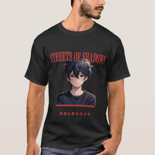 Streets of Shadows beroemd gemaakt door Tokyo Boy T-shirt