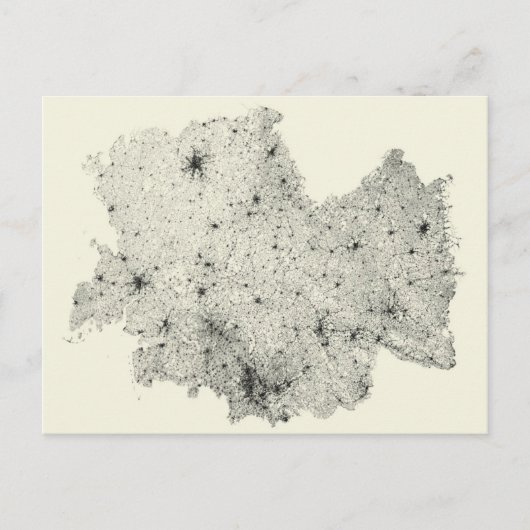 Streets van Duitsland Briefkaart (Voorkant)