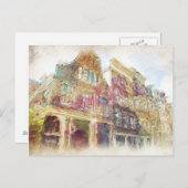 Streets van het oude Amsterdam Briefkaart (Voorkant / Achterkant)