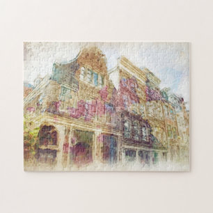 Streets van het oude Amsterdam Legpuzzel