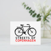 Streets van Kopenhagen Briefkaart (Staand voorkant)