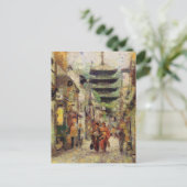 Streets van Kyoto Briefkaart (Staand voorkant)