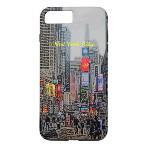 Streets van New York City iPhone case