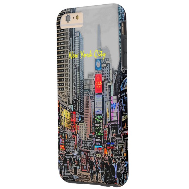 Streets van New York City iPhone case (Achterkant Links)