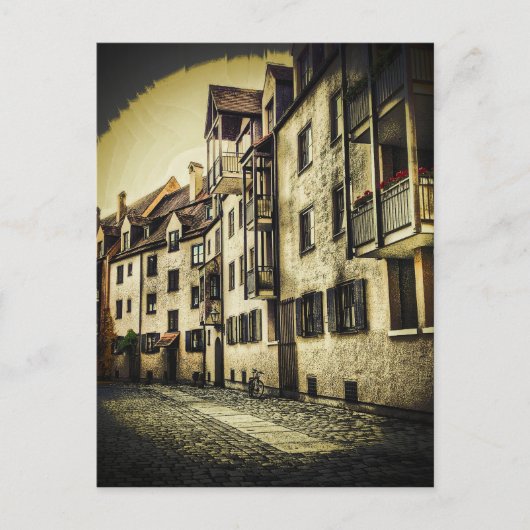 Streetscape Vignette Briefkaart (Voorkant)