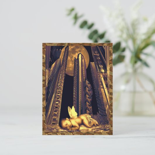 StreetSleeper-Briefkaart Briefkaart (Staand voorkant)