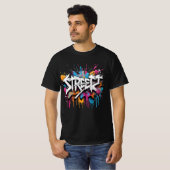 Streett Splashart Graffiti T-shirt (Voorkant volledig)