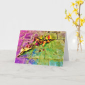 Streetview / kunst, kaart (Gele Bloem)