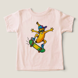Streetwear Banana Skateboard Cartoon