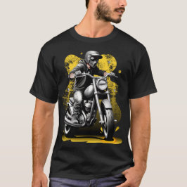 Streetwear biker t-shirt