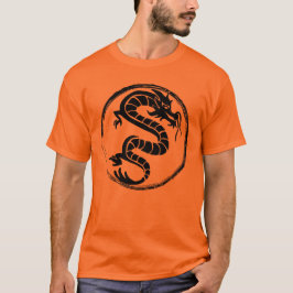 Streetwear Black Dragon op T-shirt