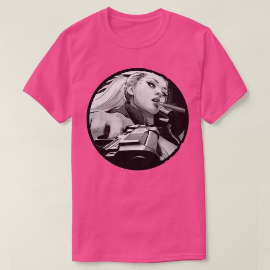 Streetwear Cool Girl T-shirt (Design voorkant)