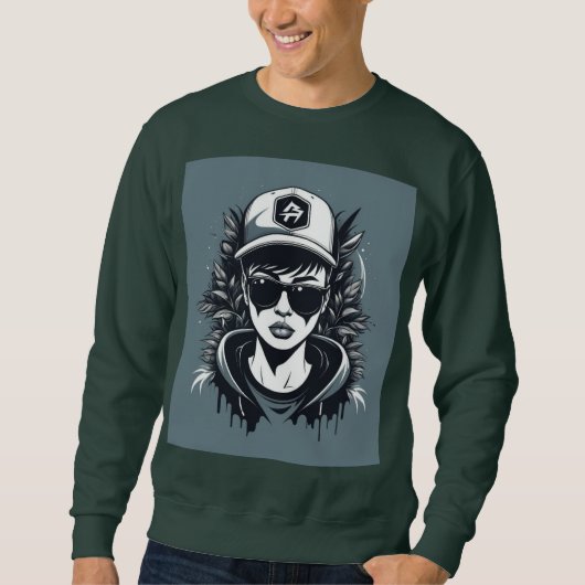Streetwear Design Sweatshirt (Voorkant)
